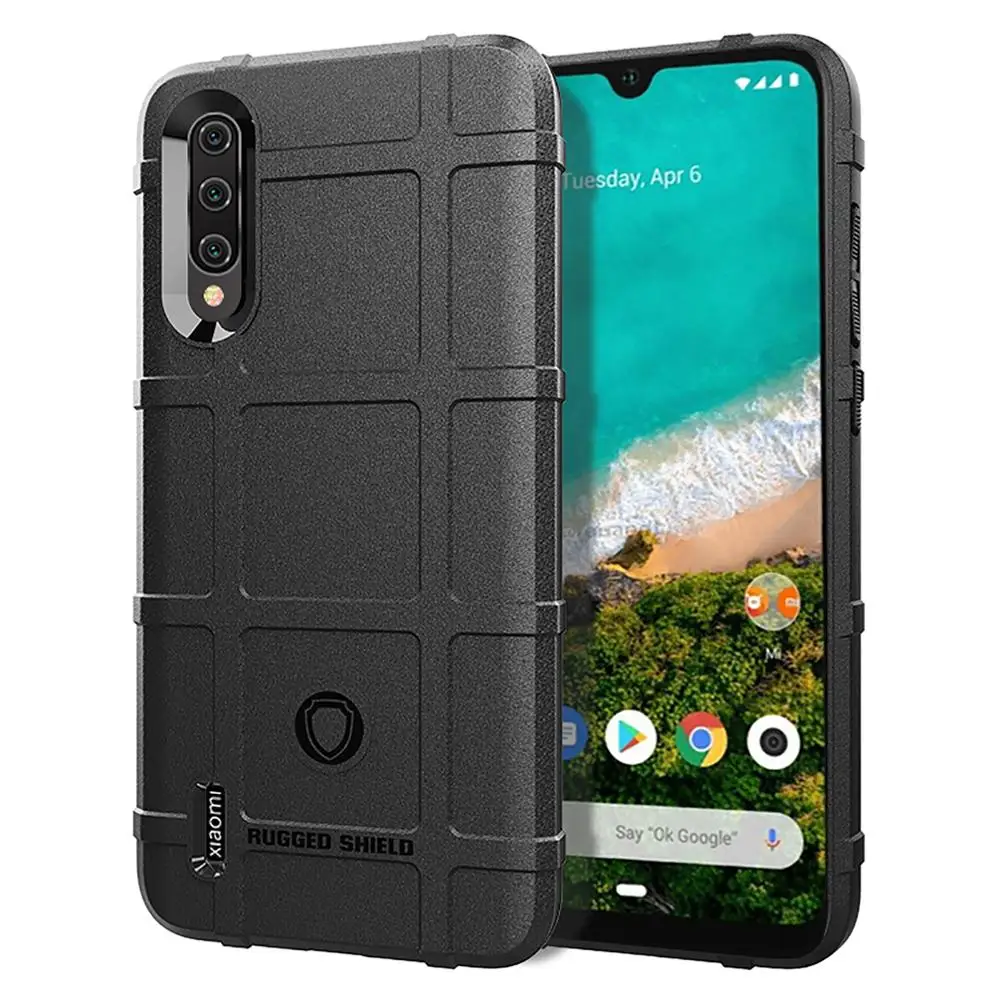 

Case for Xiaomi Mi A3 Lite,Rugged shield Protective Anti-Scratch & Anti-fall Cover Case for Xiaomi Mi A3 Lite