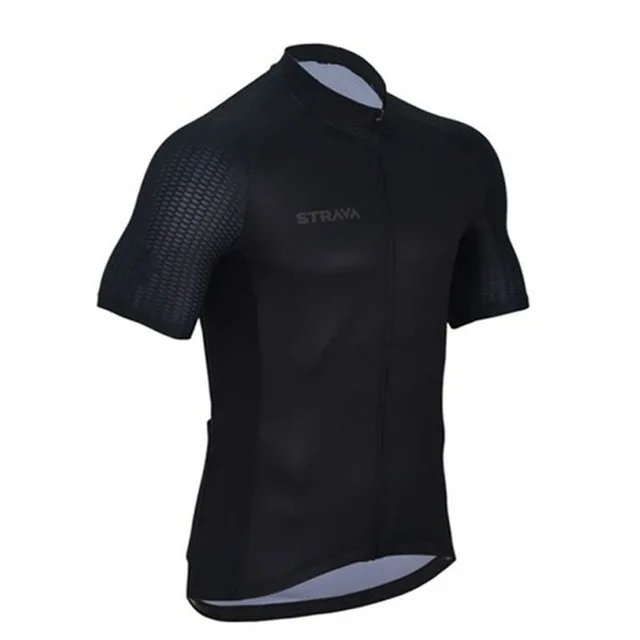 Летняя мужская велосипедная футболка Strava Team с коротким рукавом Ropa Ciclismo Uniformes велосипедная Одежда дышащая для езды на велосипеде Рубашки - Цвет: 17