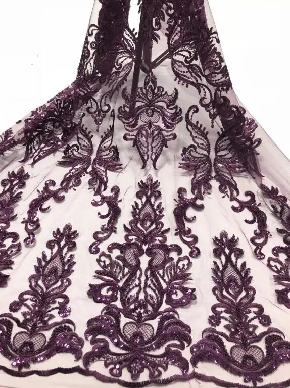 

special SYJ-9462 embroidery African tulle lace material Top selling French net lace fabric