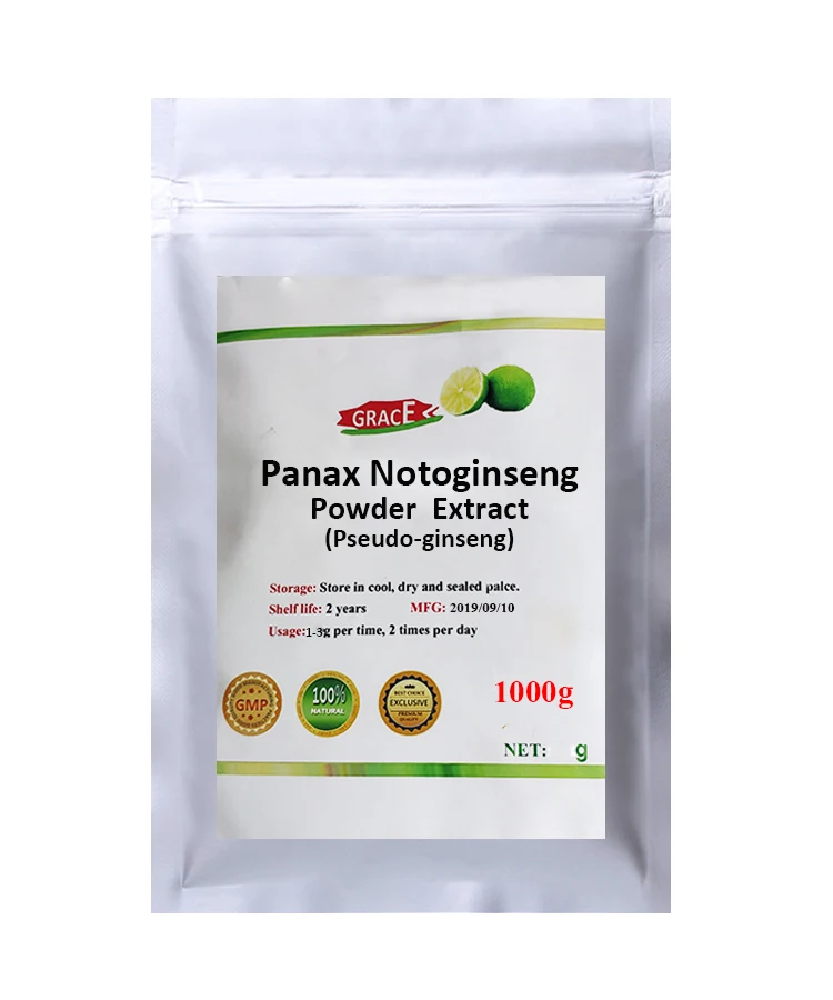 Pure Panax псевдо-женьшень экстракт, Panax noto женьшень экстракт порошок, псевдо-женьшень порошок для тонизирующего эффекта крови - Цвет: 1000g