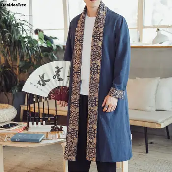 

2020 japanese kimono print yukata coat samurai crane harajuku style japan haori cardigan asian chinese traditional shirt costume