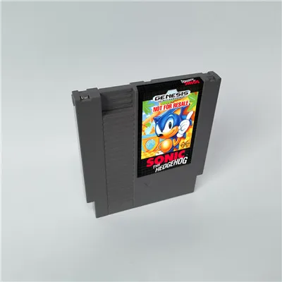

Sonic the Hedgehog - 72 pins 8bit game cartridge