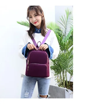 

2020 new women's backpack Korean version of the texture of women's backpacks fashion simple ladies backpack