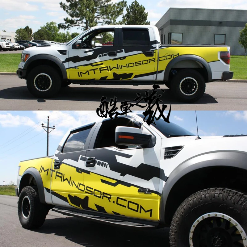 

Car stickers FOR Ford Raptor F150 pickup body exterior modification personalized custom decorative decals