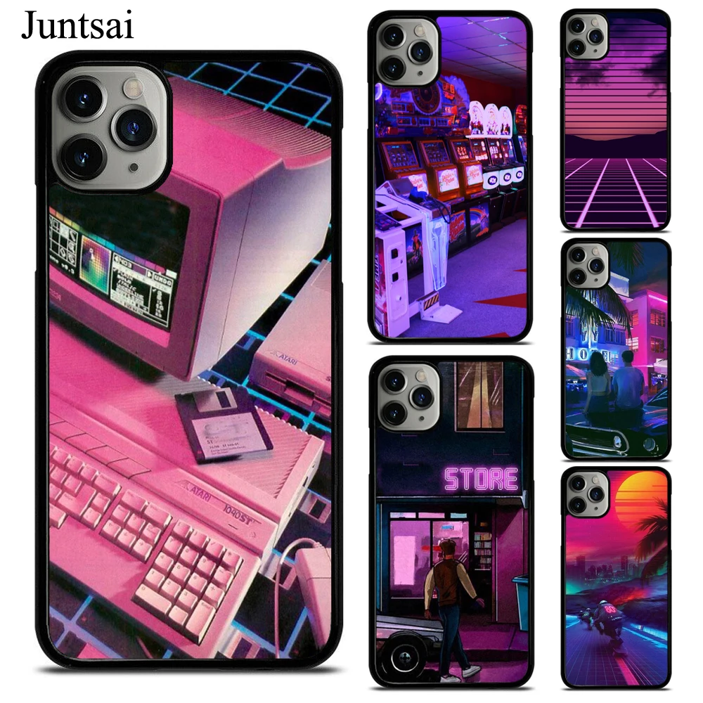 Aesthetics 80's Style Aesthetic Case For iPhone 13 12 Mini 11 Pro Max 7