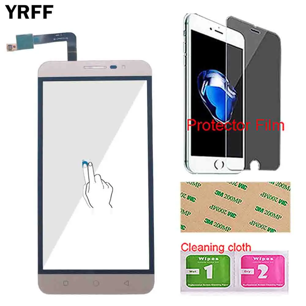 Сенсорная панель для Coolpad Y82 Y82-520 y82-820 B770 дигитайзер панель сенсорный экран сенсор Переднее стекло салфетки защитная пленка