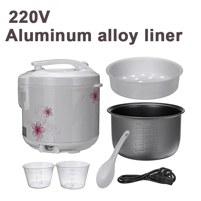 Efficient Electric Rice Cooker 2/3/4/5L Alloy Cast Iron Heating Pressure Cooker Soup Cake Maker Multicooker Kitchen Appliances