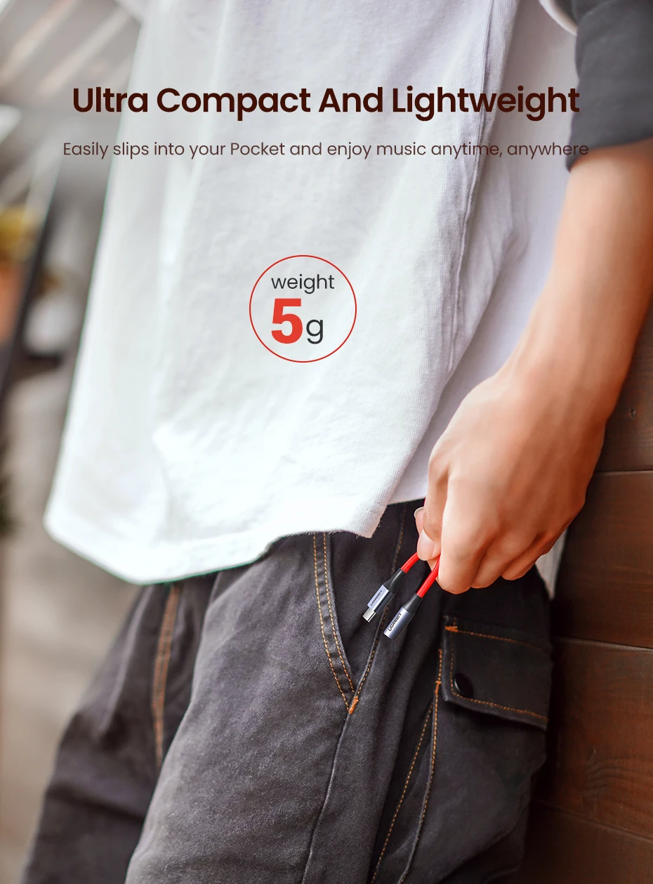 Ugreen Type C to 3.5mm Adapter Pakistan BrandTech.pk