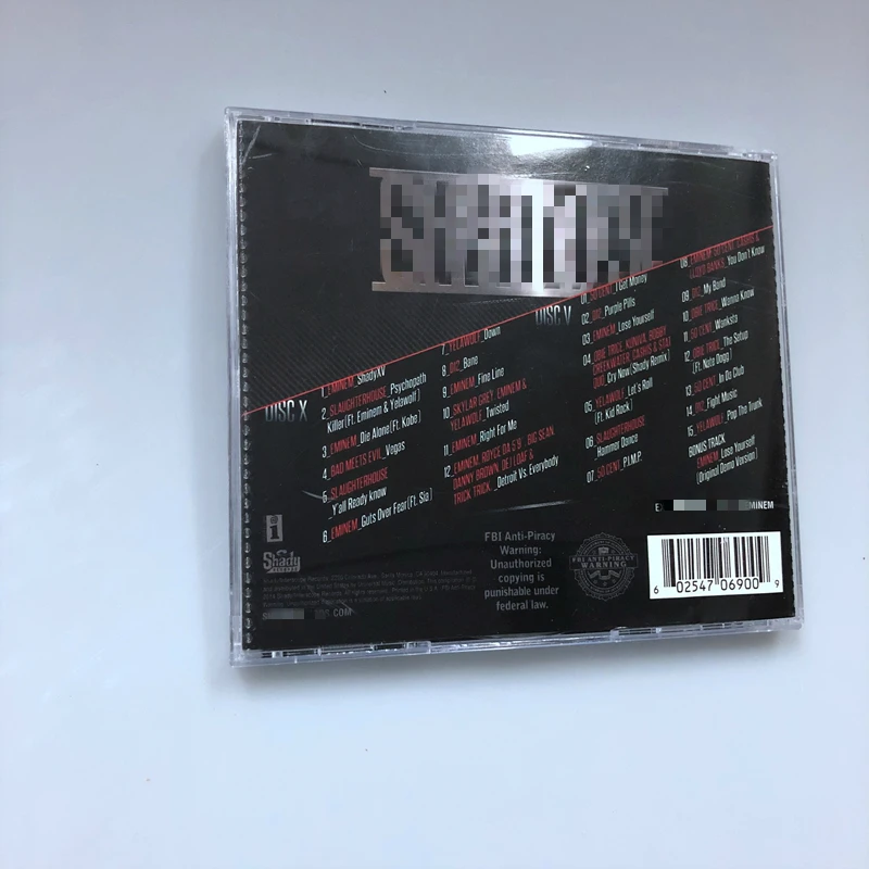 Pop music on-board CD