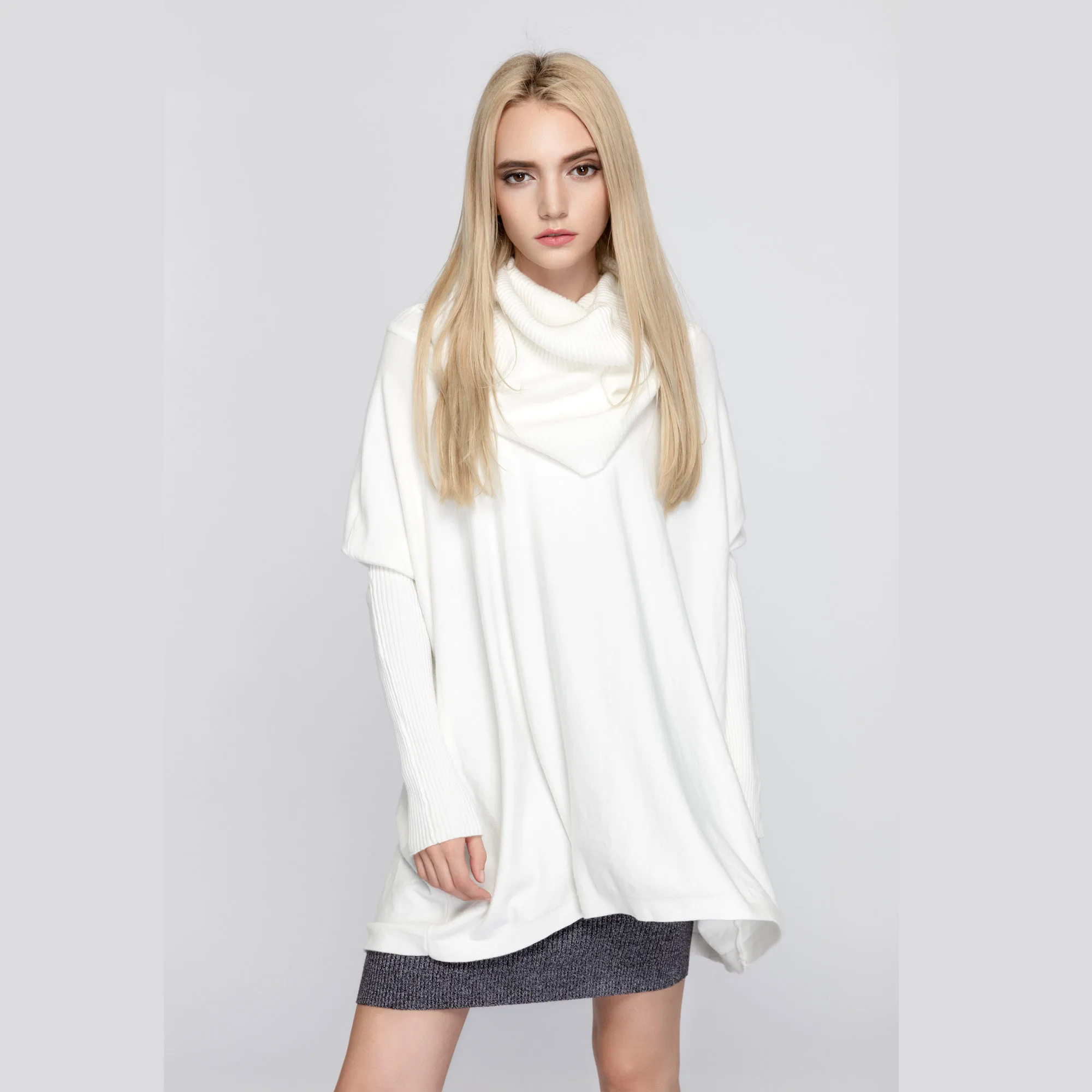 

Women Knitted Turtleneck Sweater Christmas Sweaters Fashion Raysense Lady Knitwear Pullover Jumper Truien Christmas-Gift