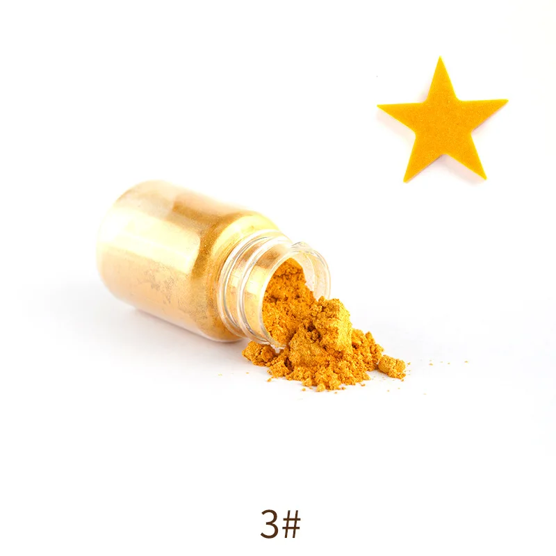 10g/bottle Handmade Pearl Mica Powder for DIY Epoxy molds making Pearl Powder Pigment Silicone molds filler 10g/bottle Handmade Pearl Mica Powder for DIY Epoxy molds making Pearl Powder Pigment Silicone molds filler