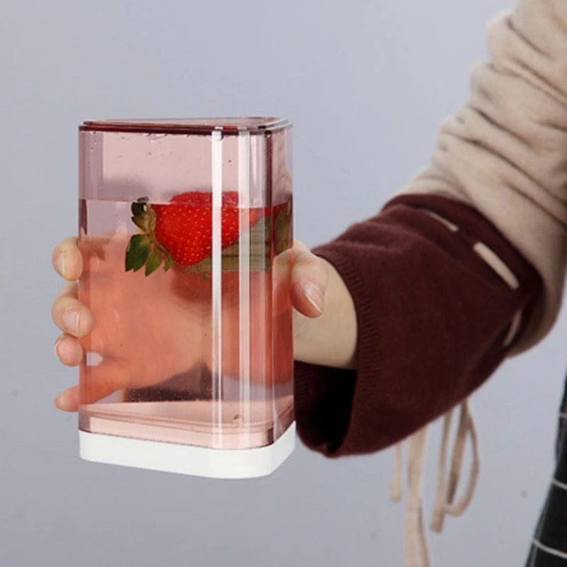 3Pcs Food Storage Box Clear Container Set with Pour Lids Kitchen Food Sealed Snacks Dried Fruit Grain Coffee Bean Tank Storage C