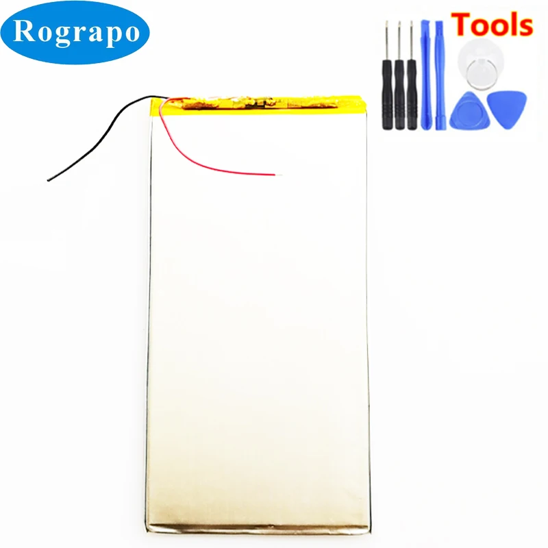 Новый аккумулятор 3 7 в 5000 мАч для планшетного ПК DIgma Plane 1503 4G 2-проводной +