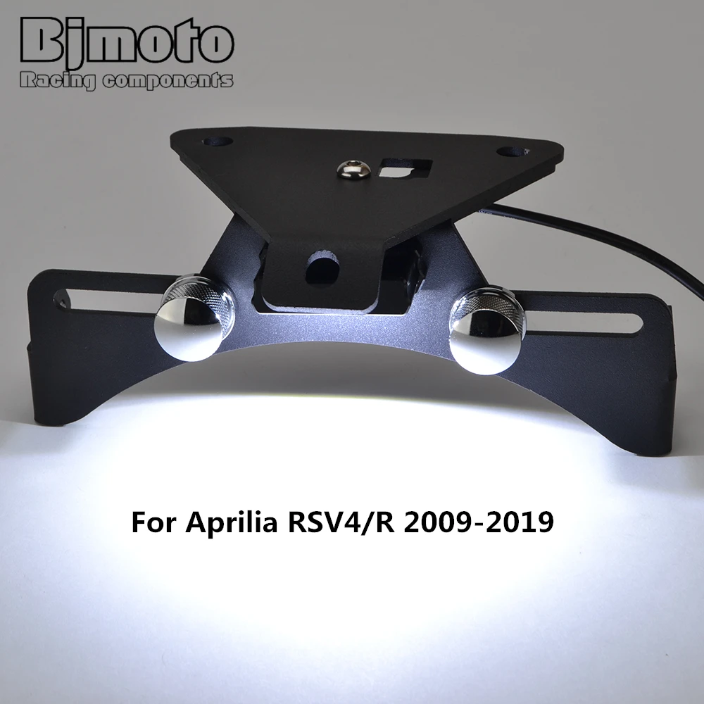 

Motorcycle License Plate Holder Bracket with LED light For Aprilia RSV4/R 2009 2010 2011 2012 2013 2014 2015 2016 2017 2018 2019