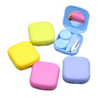 

Plastic Material Exquisitely Designed Fashion Delicate Portable Best Selling Invisible Glasses Case Random Color