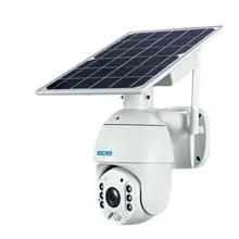 QF280 1080p Wifi Version Shell Solar Sicherheit Kamera Outdoor Überwachung Wasserdichte CCTV Kamera Smart Home Zwei-weg Stimme