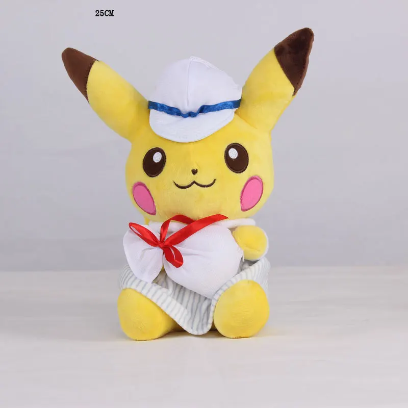 TAKARA TOMY Покемон около 20 см оригинальные игрушки hobbiesмягкие животные плюшевые для детей Рождественский подарок