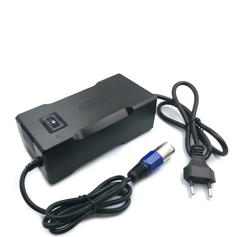 Scooter com ce Carregador de Bateria de Lítio do Carro para 44.4v Lipo Li-ion Bateria Bicicleta Elétrica Rohs Carregador Rápido 50.4v 4a 12s - Image 2