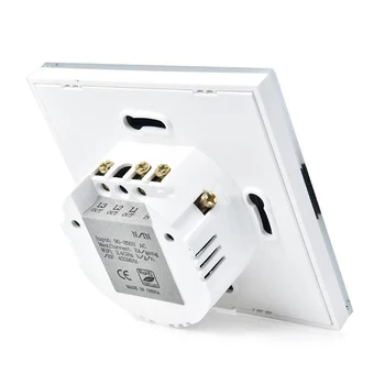 

New Smart Switch 3 Gang Wireless Remote Control Light Timer Switches Glass Panel Press Wall Switch App Control Eu Plug