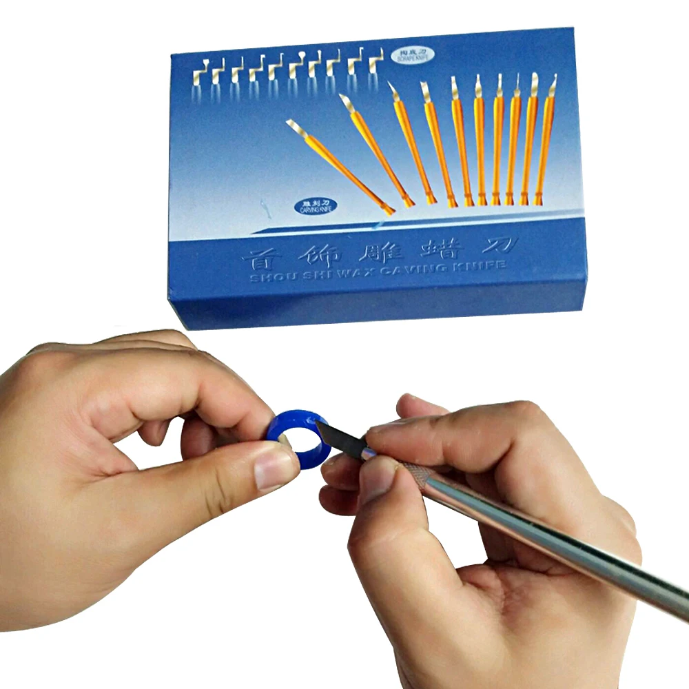 10 Pcs Wax Carving Knife Kit Sculpture Blades Pottery Clay Sculpting Modeling Jewelry Tools | Украшения и аксессуары