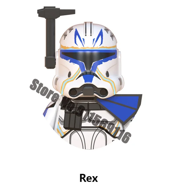 501st Clone Trooper Building Blocks Republic Commando Force 99 Hunter Crosshair Wrecker Echo Cody Rex Star Brick Figure Wars Toy D-WM2005