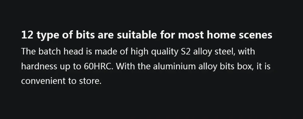 HOTO 1500mAh Straight Handle Electric Screwdriver With 12 Bits 3 Speed Torque Rechargeable Daily Screwdriver Kit Portable (9)