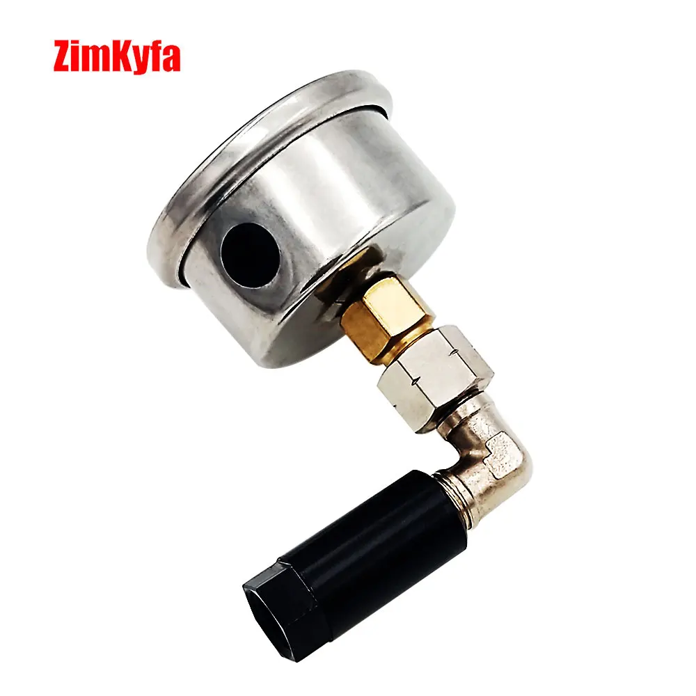 GM Fuel Rail Pressure Gauge Kit for Fuel Service Ports Retains Schrader Valve Auto Performance