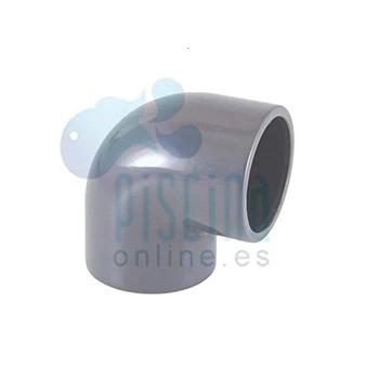 

Codo 90º de PVC para encolar - D. 40 mm. - 01715