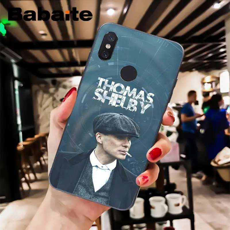 A6 Babaite острые козырьки Coque Чехлы для телефона с принтами "острые козырьки: Томми Шелби" TPU чехол для телефона для xiaomi6 MIX2 note3 redmiK20 7 xiaomi8 SE redminote4 4X note5 5A - Цвет: A6
