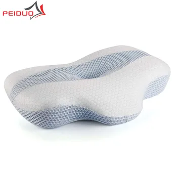 

PEIDUO Memory Foam Pillow Side Sleeper Contour Orthopedic Washable Sleeping Pillow Ergonomic Cervical Pillow for Neck Pain