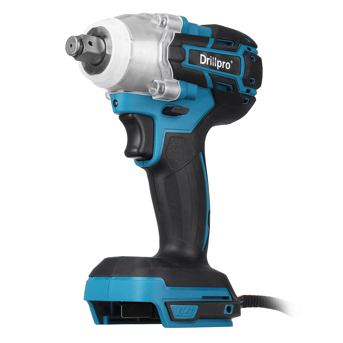 Drillpro Cordles Brushless Electric Impact Wrench 1/2 inch Power Tool With LED Light for Makita 18V Battery (Tool Only)