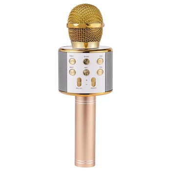 

Handheld Bluetooth Wireless Karaoke Microphone Phone Player MIC Speaker Record Music KTV Microphone