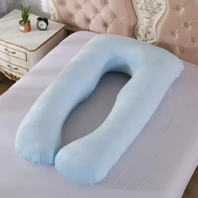Подушка для сна, чехол для беременных женщин 75*150 см, мягкая u-образная Подушка для беременных YYF004