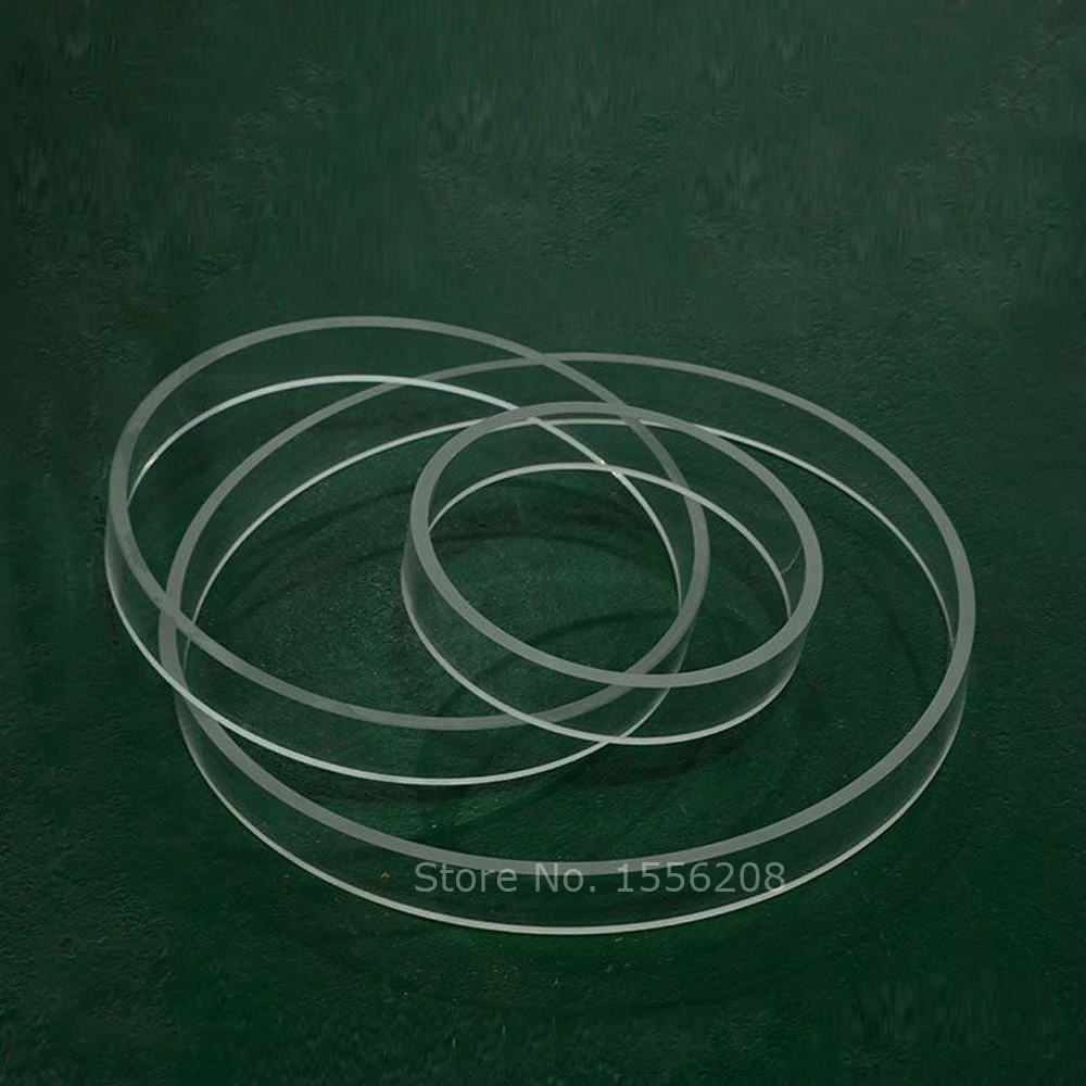 

Transparent Acrylic Tube Light Heavy Plexiglass Round Holder Accept Customize Order Cut Any Height Size DIY Supply
