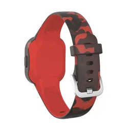 Children's Soft Silicone Replacement Wristband for Garmin Fitness Trackers (Color G)