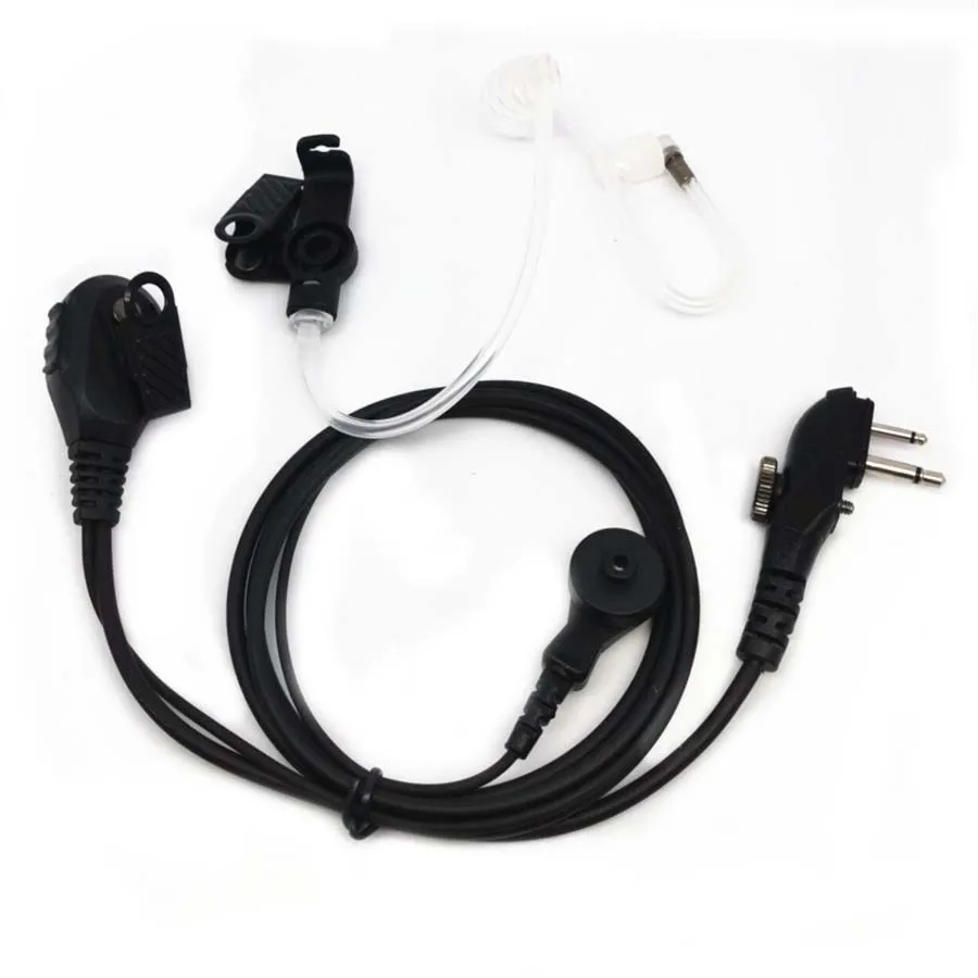 2 контакта с винтовыми наушниками для HYT TC500 TC600 TC610 TC700 TC500S TC2100H радио | Мобильные