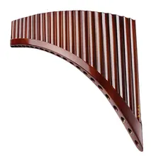 Профессиональный музыкальный инструмент, сковорода, флейта, 25 труб, 22 трубы, Румынская база, держатель, флейта, ключ C F G