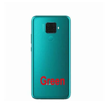 Оригинальная задняя крышка батарейного отсека для huawei Nova 5i/Nova 5i Pro задняя крышка корпуса Дверь+ камера Линзы для очков с клеем - Цвет: Nova 5i Pro Green