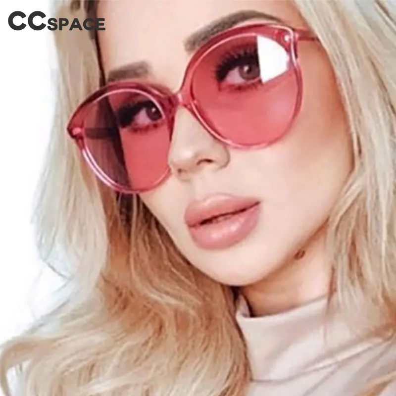 Сексуальные Круглые Солнцезащитные очки кошачий глаз женские прозрачные оправы