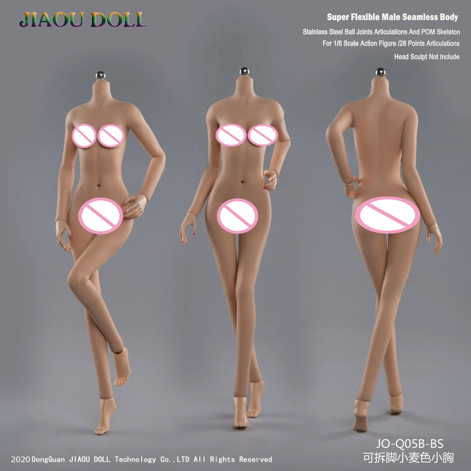 1/6 Weibliche Nacht Körper Puppenkörper Modellpuppen für 12 Zoll Action Figur 