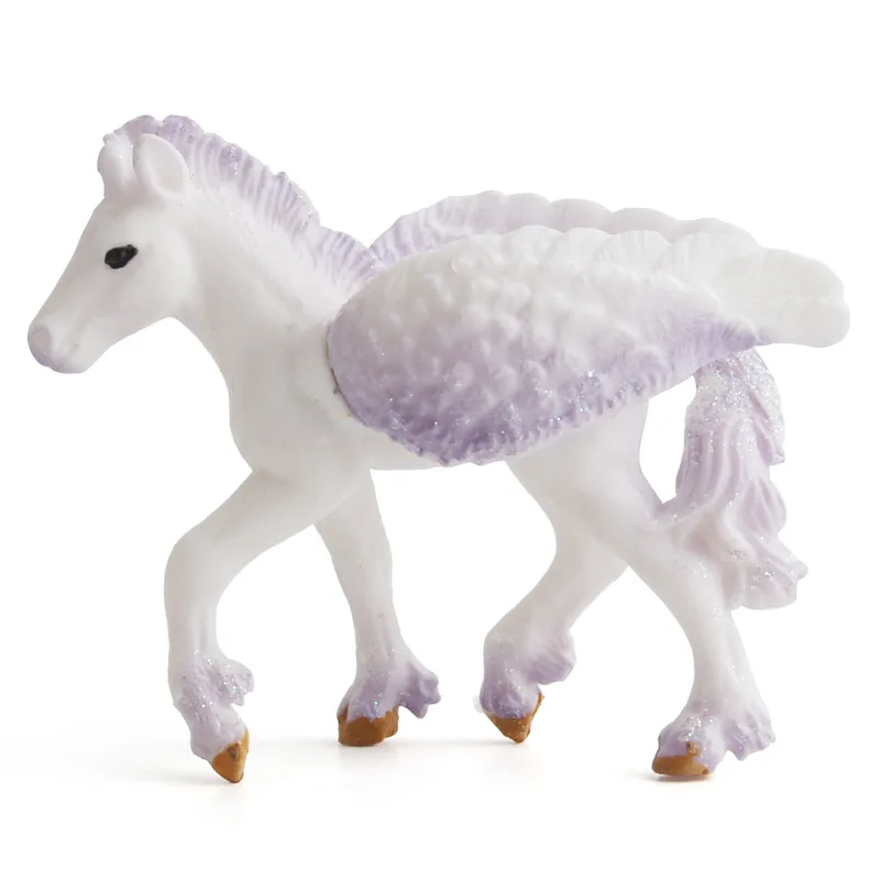 Европейские мифические статуэтки единорога Pegasus Angel Unicorn фигурка лошади модель