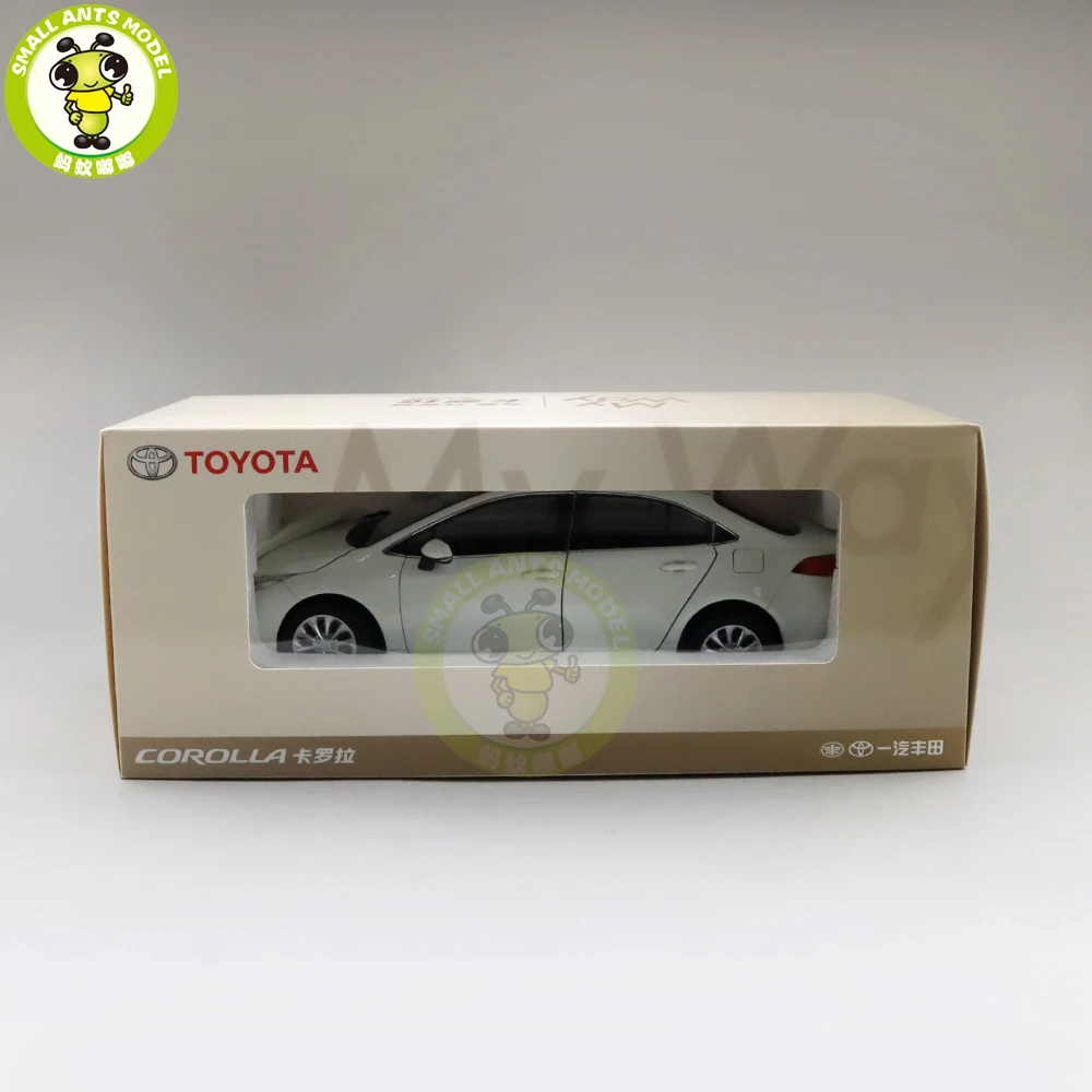 1/18 все новые Corolla литой модельный автомобиль игрушки подарки для мальчиков и девочек белый
