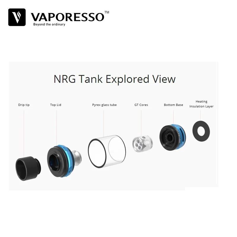 Электронная сигарета Vaporesso Revenger X Kit 220W TC Box Mod 5ML Vape Tank GT Coil электронный