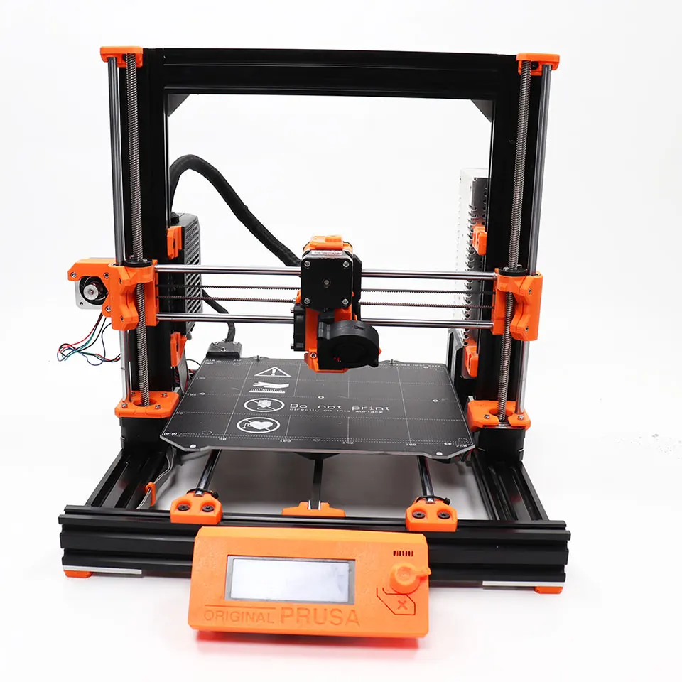 Клонированный Prusa i3 MK3S Медведь 3d принтер Полный комплект включая мульти красочные экструзии анодированный после резки Einsy Рэмбо доска PETG запчасти