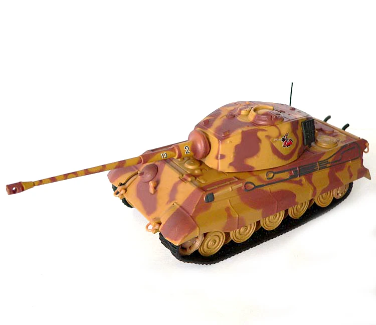1: 72 немецкая армия Sd. K.182 Тигр король тяжелый танк Готовая модель сплава