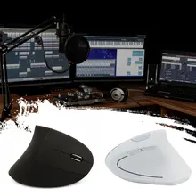 Эргономичная Вертикальная 3D мышь для ноутбука, ПК, Usb мышь, беспроводная энергосберегающая компьютерная мышь для ноутбука, беспроводная мышь
