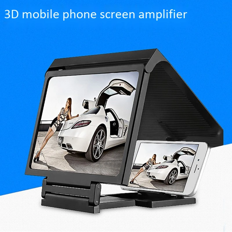 Портативный HD Мобильный мобильный телефон усилитель экрана 3D визуальные эффекты