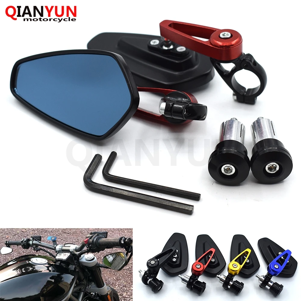 

Universal 7/8" 22mm CNC Aluminum Motorcycle Rearview Mirror Side Mirror For KTM 390 200 125 Duke RC125 RC200 RC390 RC8 RC8R