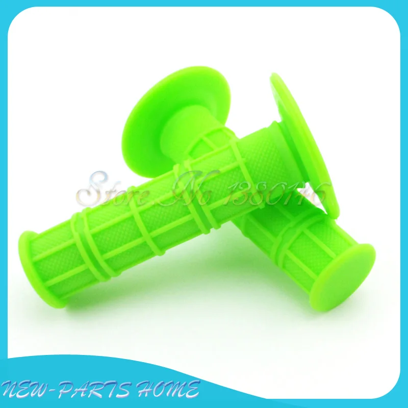Зеленые ручки 22 мм 7/8 &quot мягкие резиновые для 125 140 150 160cc PitsterPro Pit Dirt Bike Motorcycle|bar