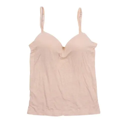 Summer Casual T-shirt Women Padded Bra Spaghetti Strap Tops Camisole Push Up Bra Tank Vest - Цвет: F